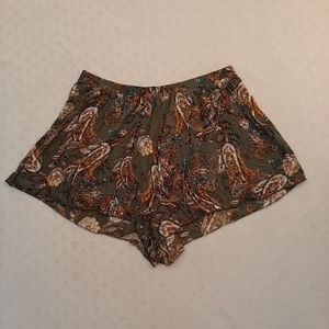 Plus 2XL Haute Fox Shorts Olive